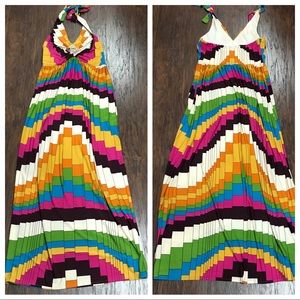 Muse/Boston Proper Geometric Maxi Dress